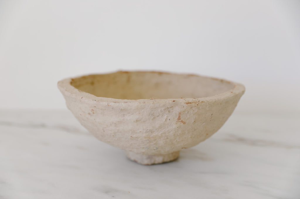 Found Paper Mache Bowl I
