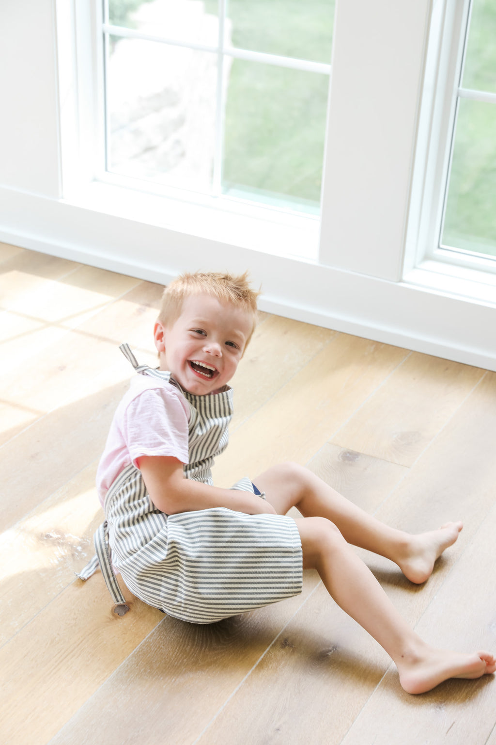Kids Striped Apron