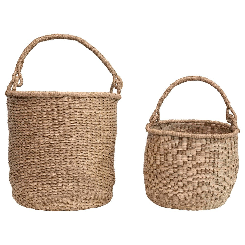 Hand Woven Seagrass Baskets