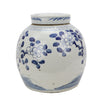 White Ming Plum Blossom Jar