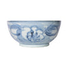 BLUE AND WHITE FLORAL BOWL